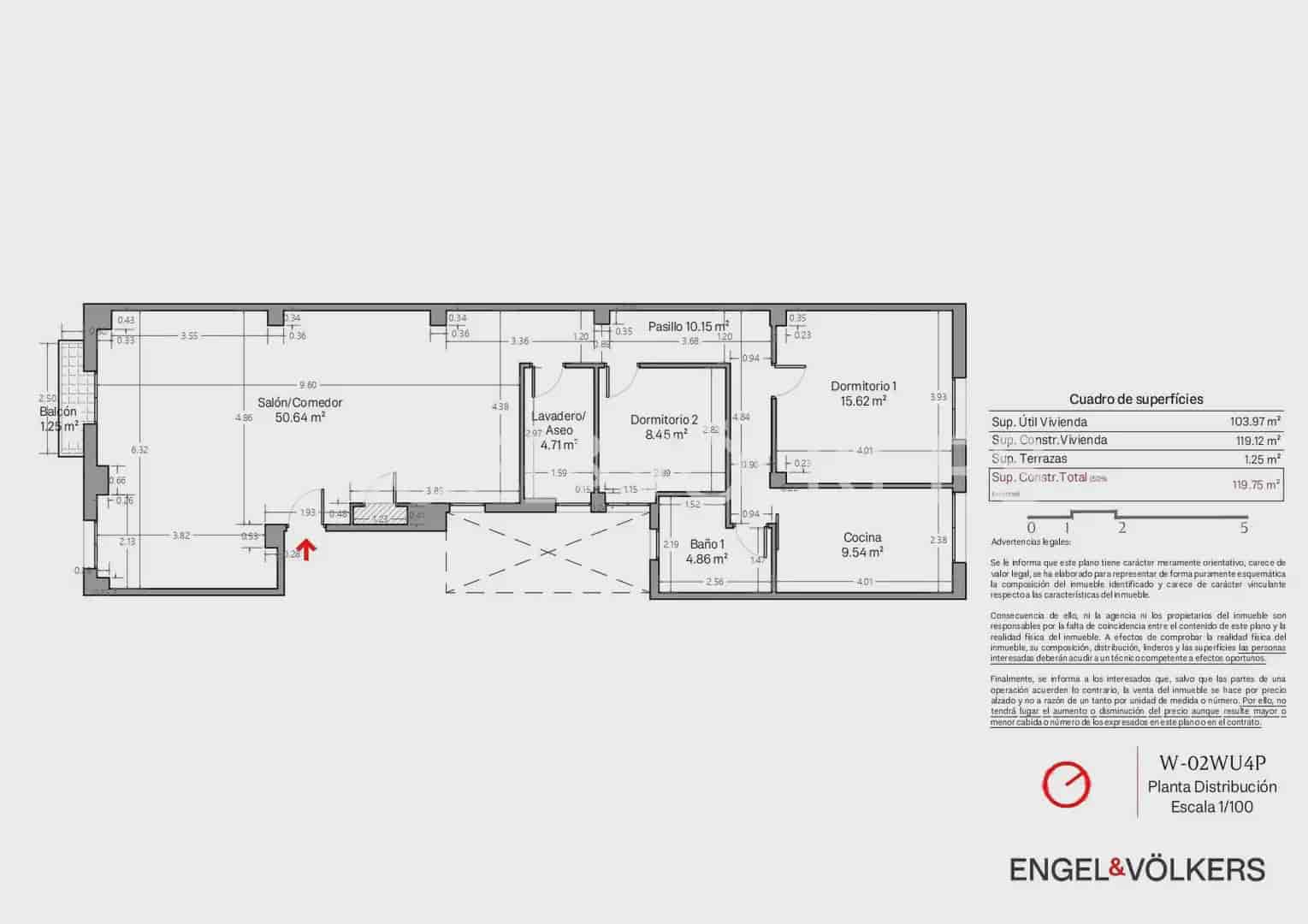 2 Zimmer Wohnung zu verkaufen in Valencia Stadt - 580.000 € (Ref: 10034261)