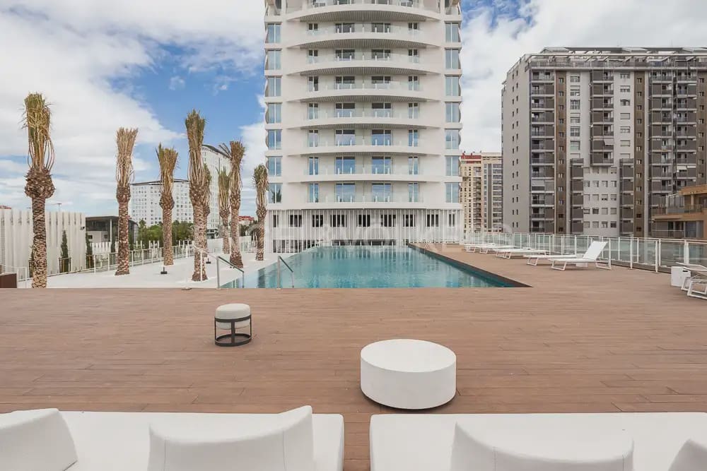 2 soveværelse Lejlighed til leje i Valencia by med swimmingpool garage - € 2.500 (Ref: 10034262)