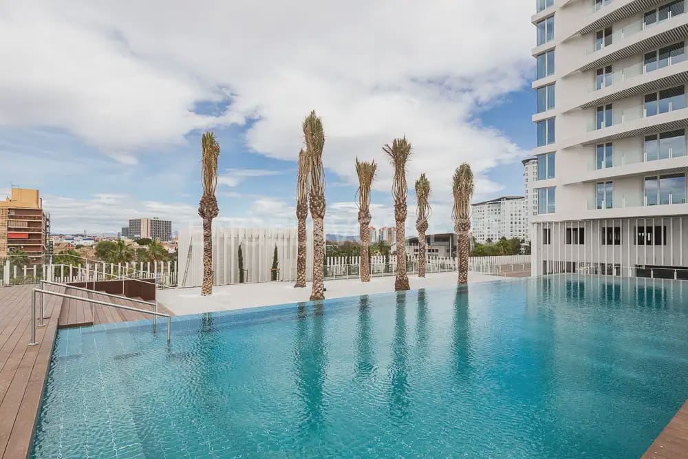 2 soveværelse Lejlighed til leje i Valencia by med swimmingpool garage - € 2.500 (Ref: 10034262)