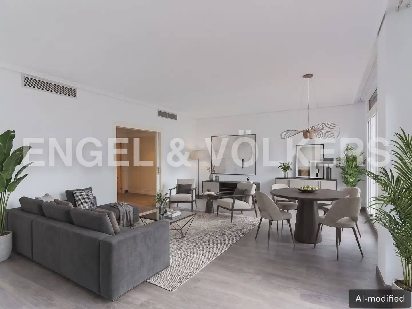 3 slaapkamer Flat te huur in Valencia stad met garage - € 2.800 (Ref: 10035675)