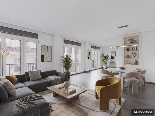 3 slaapkamer Flat te huur in El Pla del Remei, Valencia stad met garage - € 2.800 (Ref: 10035675)