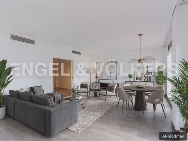 3 slaapkamer Flat te huur in El Pla del Remei, Valencia stad met garage - € 2.800 (Ref: 10035675)