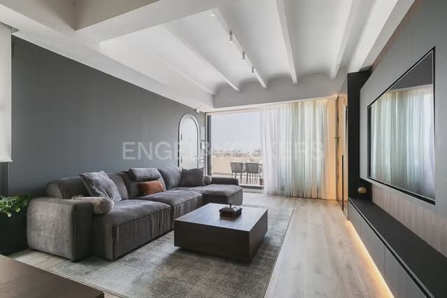 2 Zimmer Wohnung zu vermieten in La Gran Via, València Stadt - 3.000 € (Ref: 10035677)
