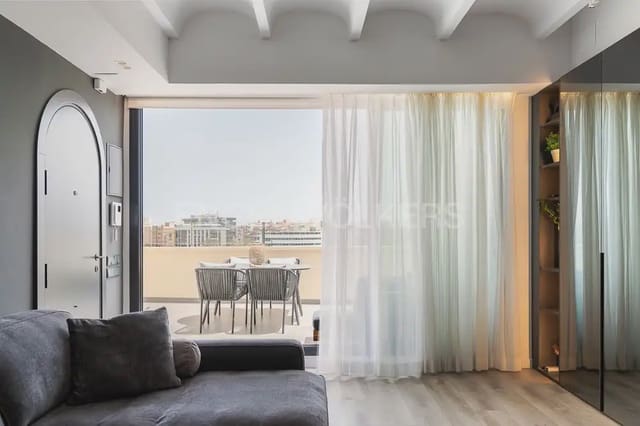 2 Zimmer Wohnung zu vermieten in La Gran Via, València Stadt - 3.000 € (Ref: 10035677)