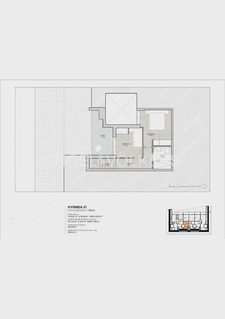 4 bedroom Penthouse for sale in Godella with pool garage - € 433,000 (Ref: 10041586)