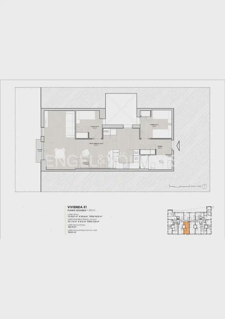 4 bedroom Penthouse for sale in Godella with pool garage - € 433,000 (Ref: 10041586)