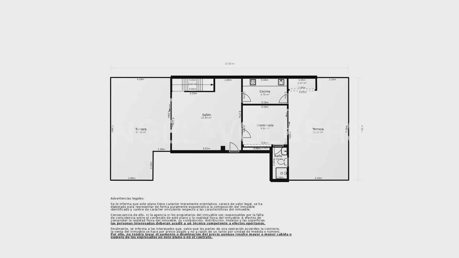2 bedroom Penthouse for sale in Denia with pool garage - € 439,000 (Ref: 10041587)