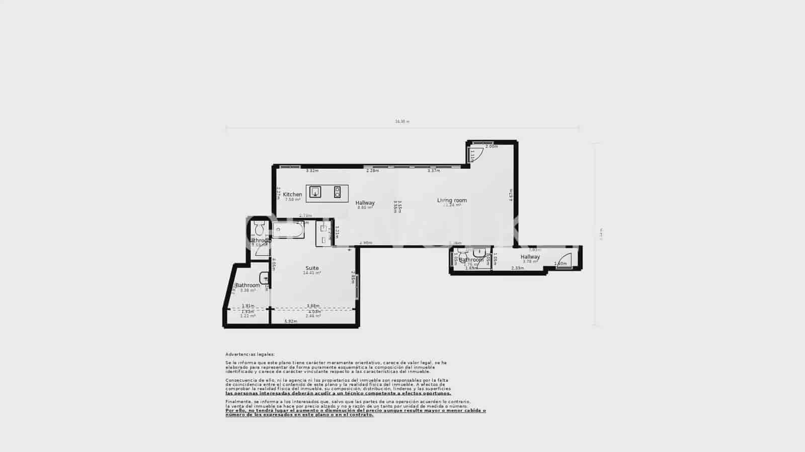 1 soveværelse Lejlighed til salg i Valencia by med garage - € 875.000 (Ref: 10041930)