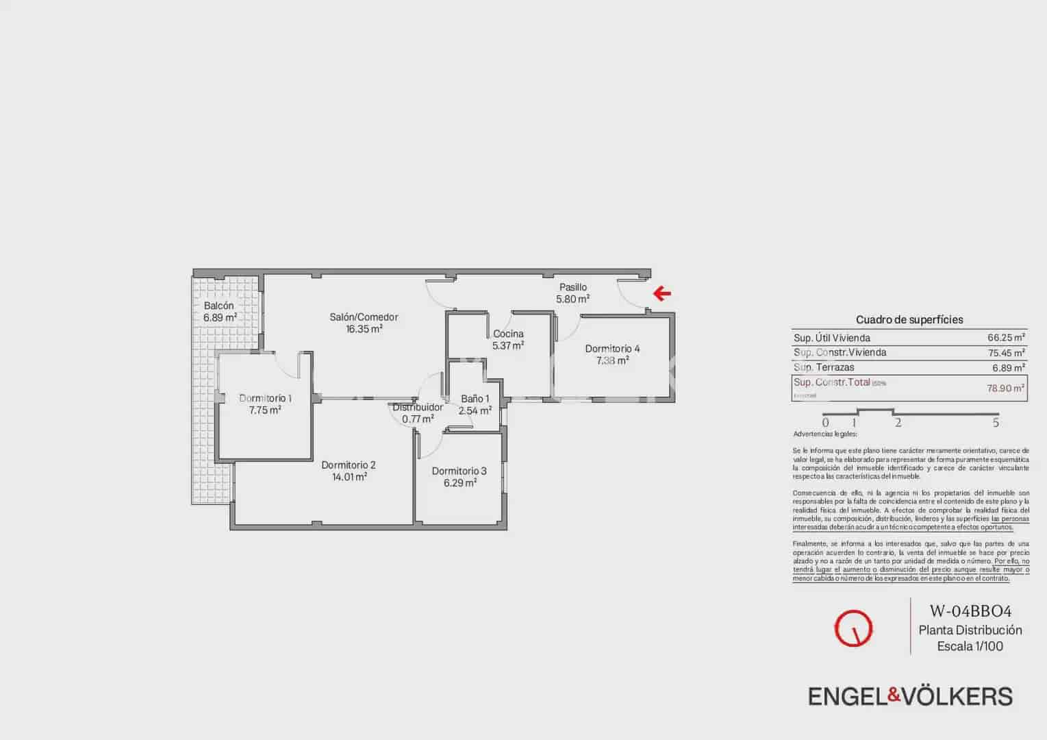 4 chambre Appartement à vendre à Valence ville - 270 000 € (Ref: 10043571)