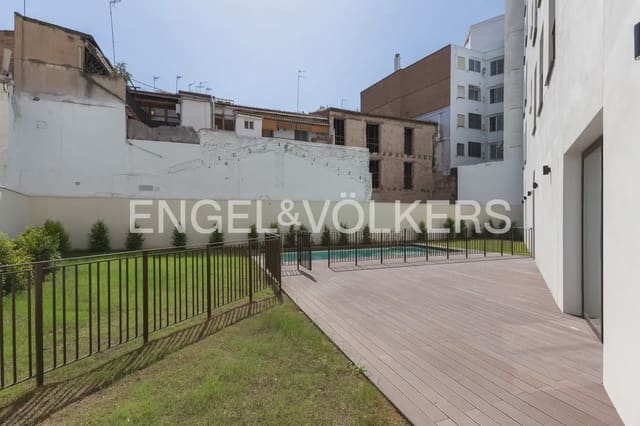 2 Zimmer Wohnung zu vermieten in El Botanic, València Stadt mit Pool Garage - 2.300 € (Ref: 10046096)