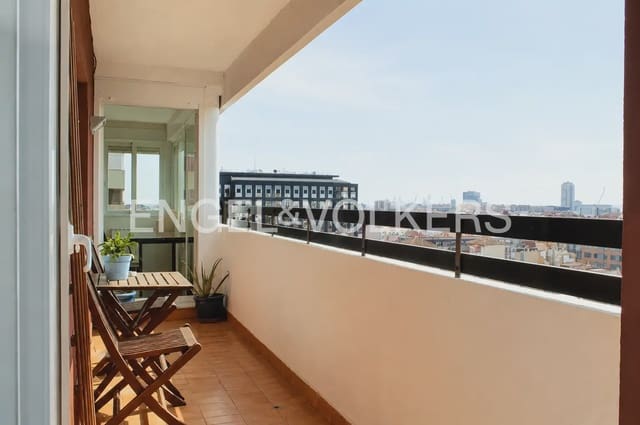 3 sovrum Lägenhet att hyra i Mestalla, Valencia stad med garage - 2 000 € (Ref: 10048426)