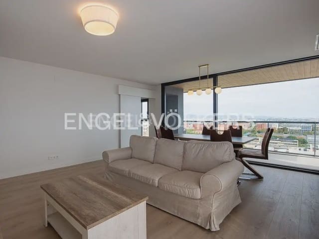3 sypialnia Mieszkanie do wynajęcia w Ciutat Jardi, Miasto Walencja z basenem garażem - 2 400 € (Ref: 10048488)