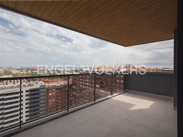 3 sypialnia Mieszkanie do wynajęcia w Ciutat Jardi, Miasto Walencja z basenem garażem - 2 400 € (Ref: 10048488)