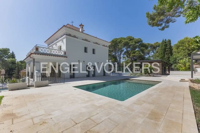 5 soveværelse Villa til leje i Campolivar, Godella med swimmingpool garage - € 22.000 (Ref: 10057837)