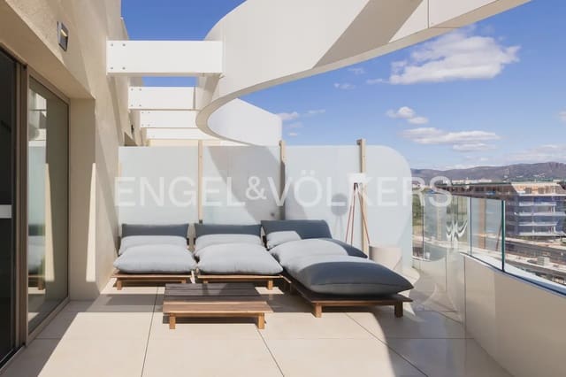 3 soveværelse Penthouse til leje i Puig med swimmingpool garage - € 2.800 (Ref: 10057839)