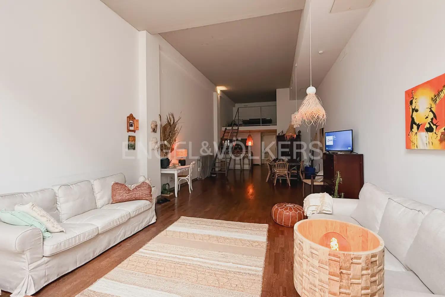 1 Zimmer Loft zu vermieten in Valencia Stadt mit Pool Garage - 1.400 € (Ref: 10062707)