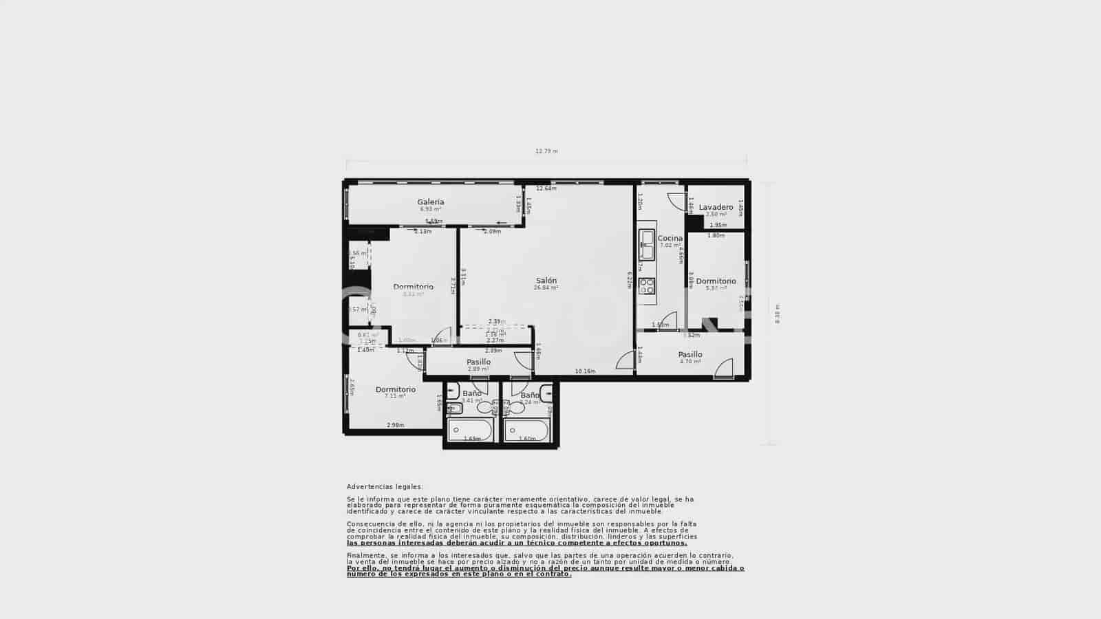 3 Zimmer Wohnung zu verkaufen in Valencia Stadt mit Garage - 450.000 € (Ref: 10062957)