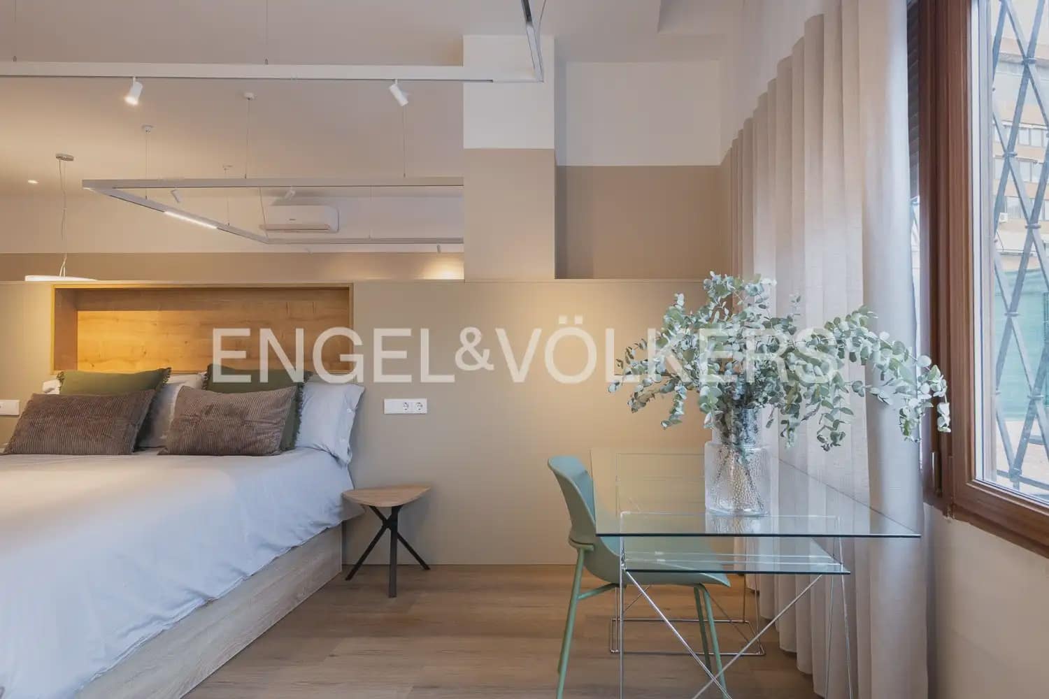 2 Zimmer Wohnung zu vermieten in Valencia Stadt - 2.400 € (Ref: 10076769)