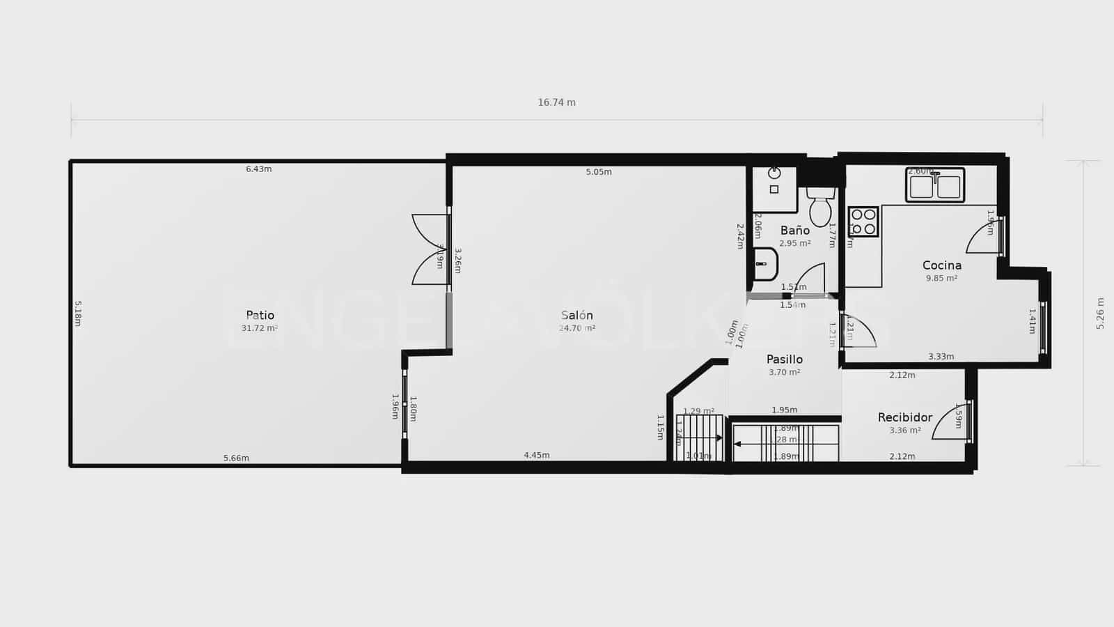 4 bedroom Terraced Villa for sale in Valencia city with pool garage - € 1,050,000 (Ref: 10076919)