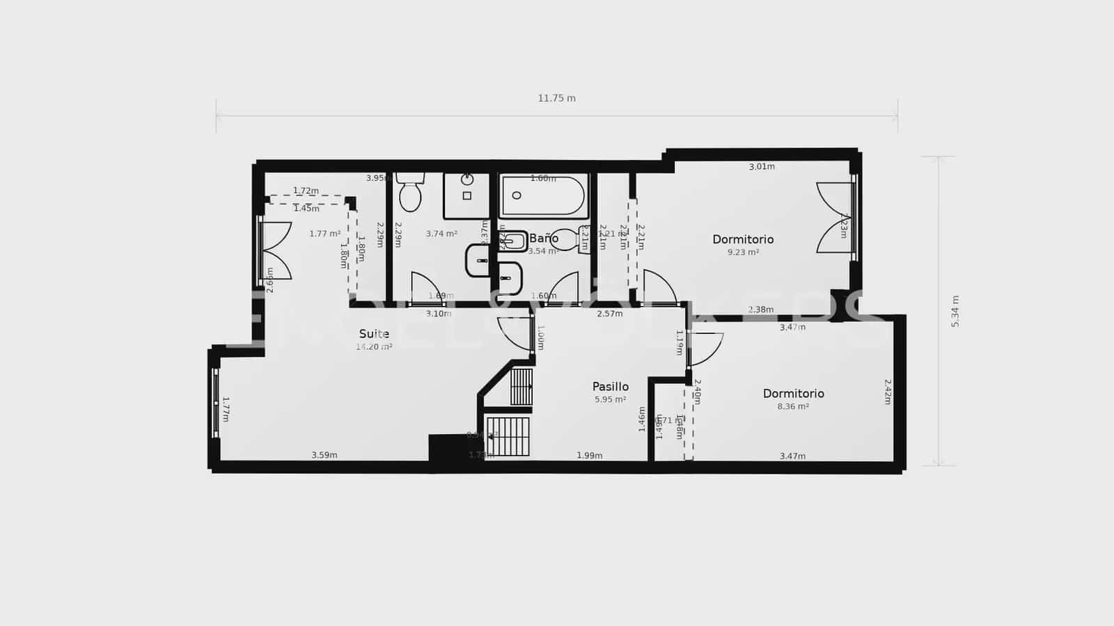 4 bedroom Terraced Villa for sale in Valencia city with pool garage - € 1,050,000 (Ref: 10076919)