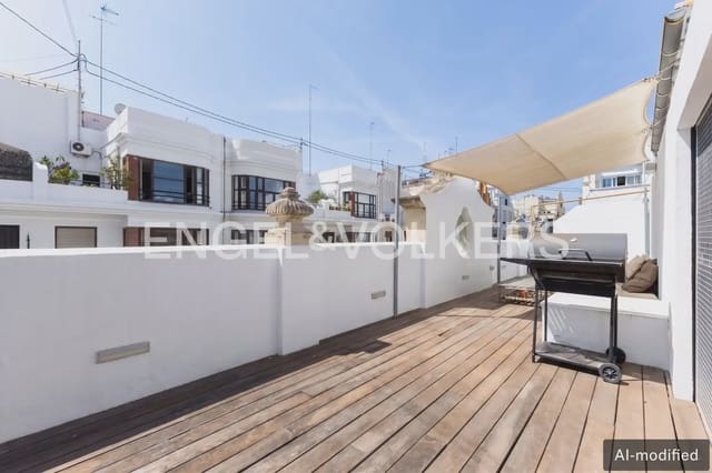 3 sovrum Takvåning till salu i El Pla del Remei, Valencia stad - 1 200 000 € (Ref: 10078821)