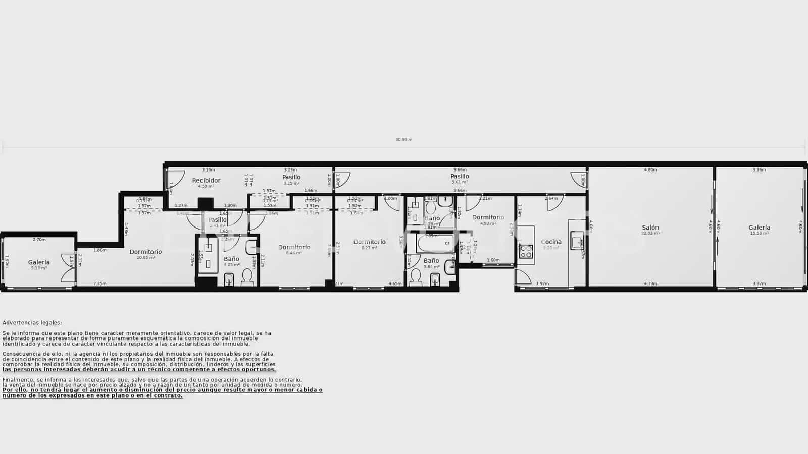 4 slaapkamer Flat te koop in Benicassim met garage - € 1.100.000 (Ref: 10085261)