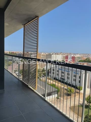 Ático de 2 habitaciones en Safranar, València ciudad en alquiler con piscina garaje - 2.200 € (Ref: 10088586)