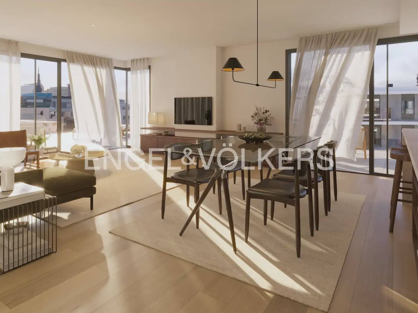 3 soverom Penthouse til salgs i Valencia by med svømmebasseng garasje - € 1 100 000 (Ref: 10088591)