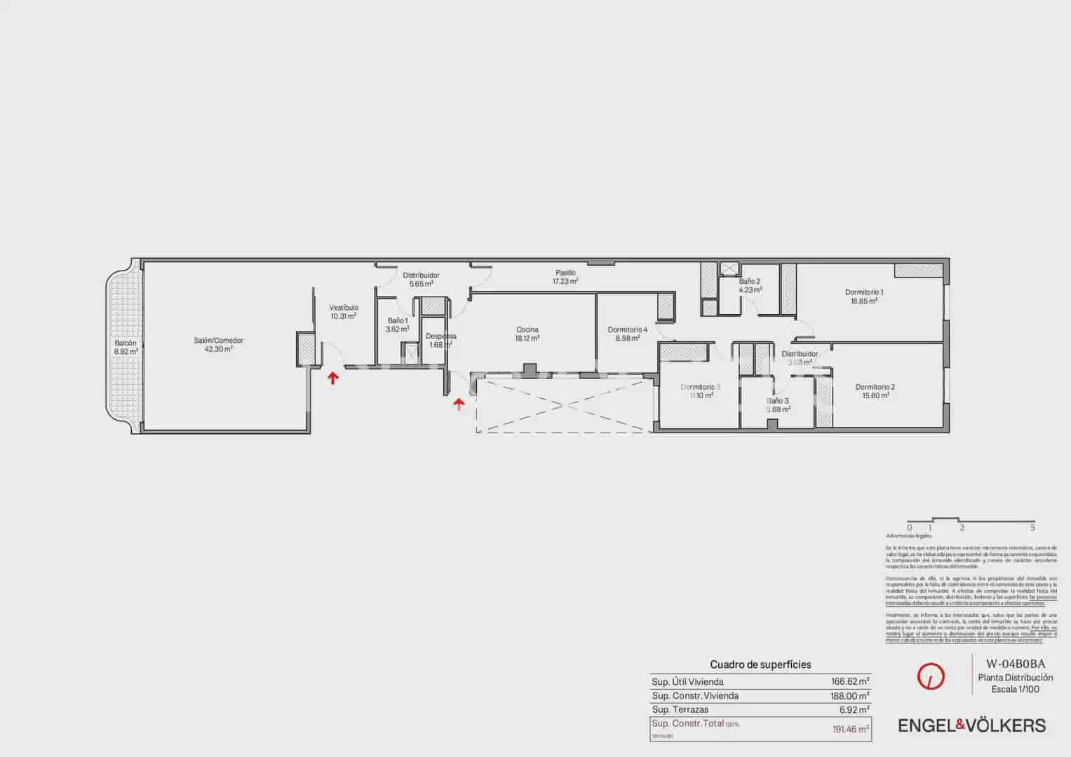 Piso de 4 habitaciones en València ciudad en venta con garaje - 1.040.000 € (Ref: 10091409)