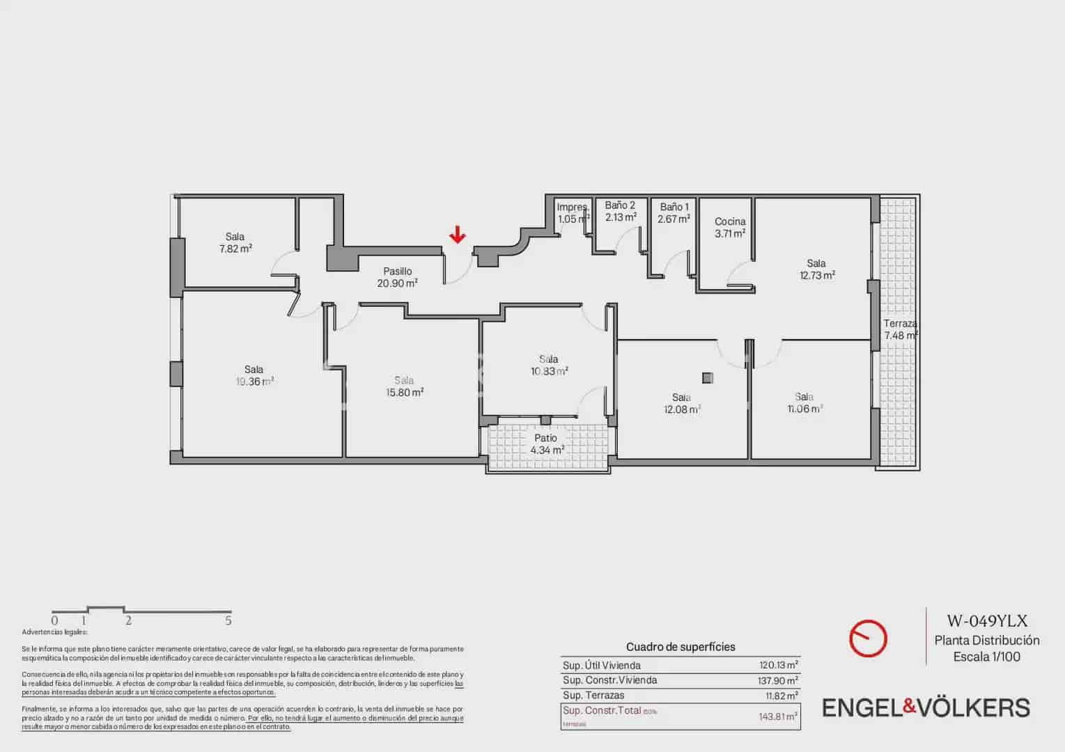 10 soveværelse Lejlighed til salg i Valencia by - € 1.660.000 (Ref: 10093054)