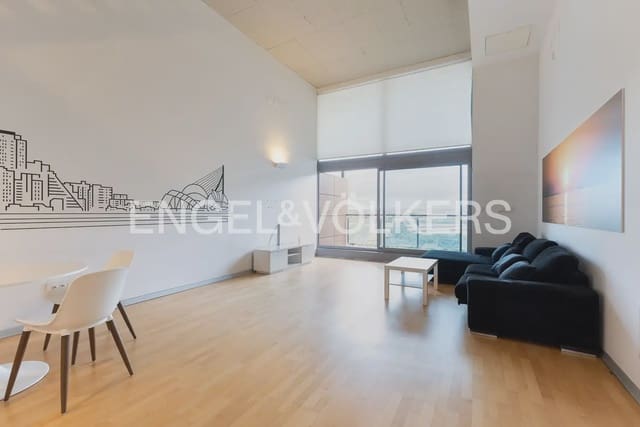 1 camera da letto Appartamento da affittare in Valencia città con piscina garage - 1.300 € (Rif: 10093057)
