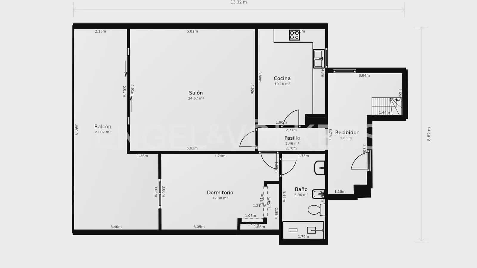 4 chambre Penthouse à vendre à Godella avec piscine garage - 609 943 € (Ref: 10095367)