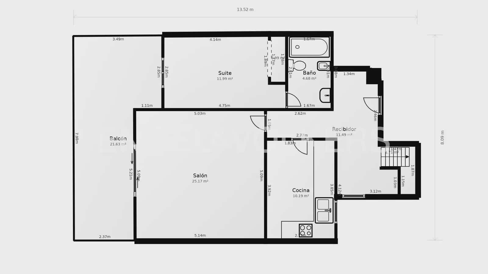 4 chambre Penthouse à vendre à Godella avec piscine garage - 616 910 € (Ref: 10095764)