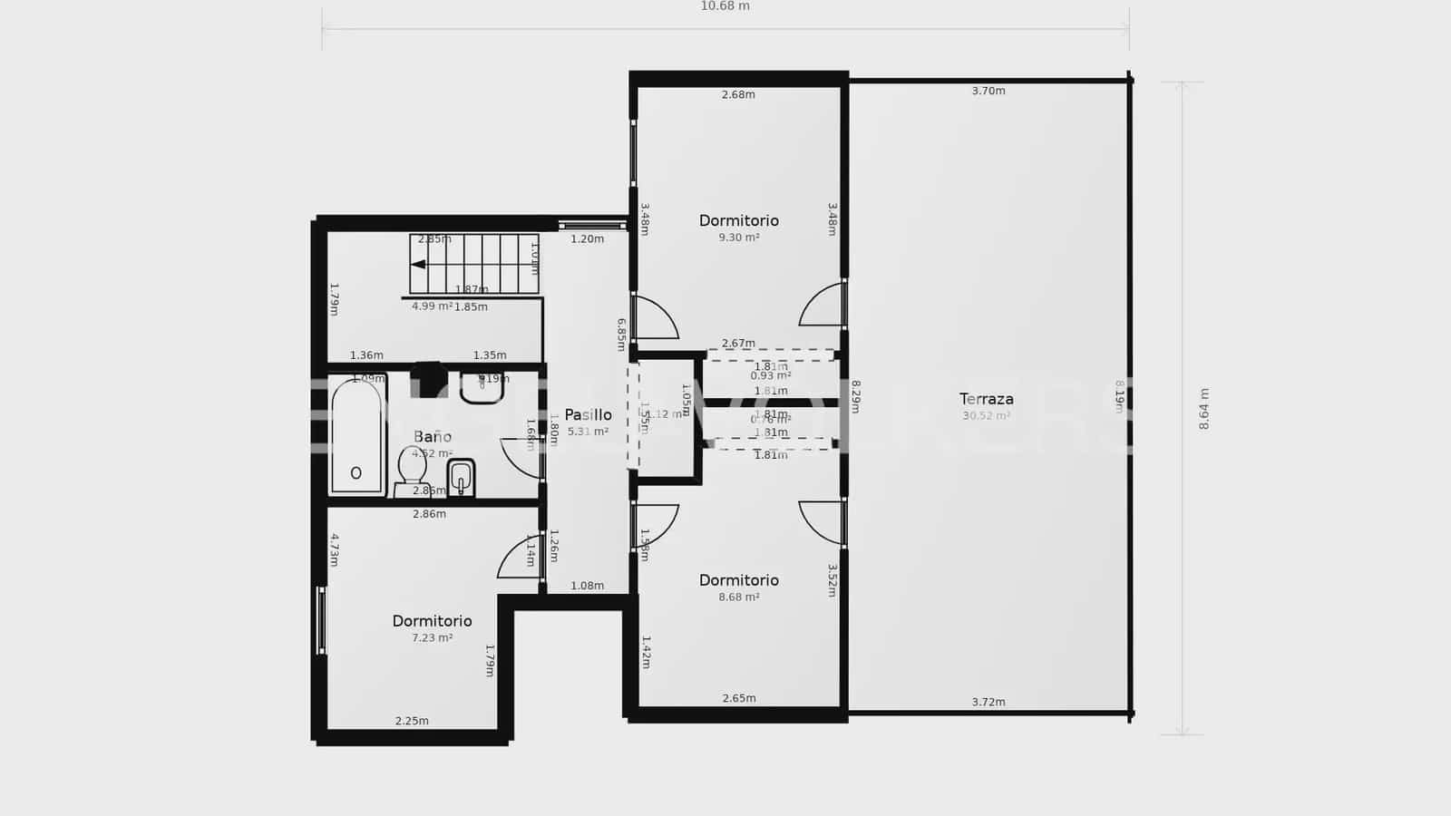 4 chambre Penthouse à vendre à Godella avec piscine garage - 616 910 € (Ref: 10095764)