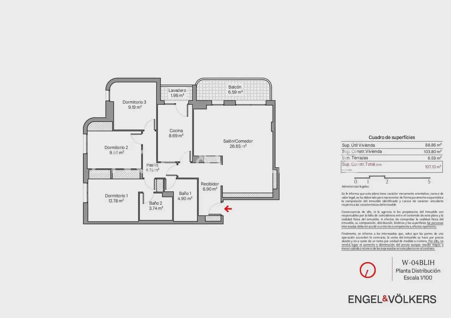 3 bedroom Flat for sale in Valencia city with garage - € 520,000 (Ref: 10100730)