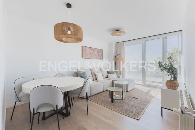 Appartement de 2 chambres à louer à Ciutat de les Arts i de les Ciencies, Valence ville avec piscine garage - 2 000 € (Ref: 10101458)