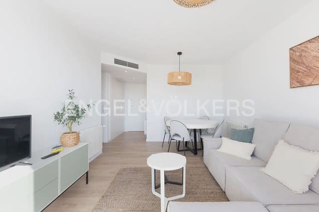 Appartement de 2 chambres à louer à Ciutat de les Arts i de les Ciencies, Valence ville avec piscine garage - 2 000 € (Ref: 10101458)
