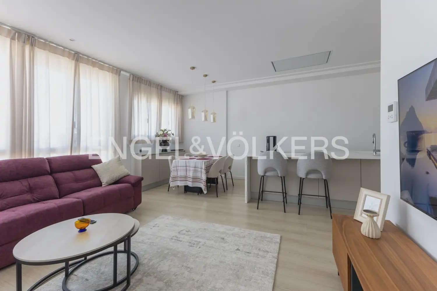 3 Zimmer Wohnung zu vermieten in Valencia Stadt - 2.800 € (Ref: 10103486)