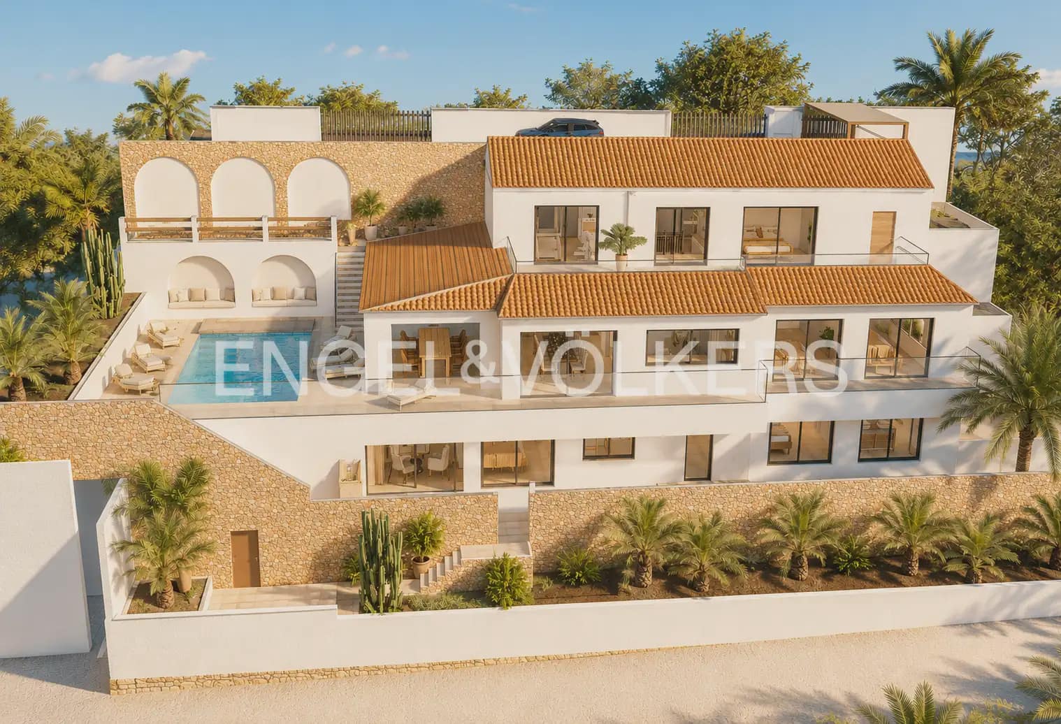 6 soverom Villa til salgs i Javea / Xabia med svømmebasseng garasje - € 3 195 000 (Ref: 10103643)