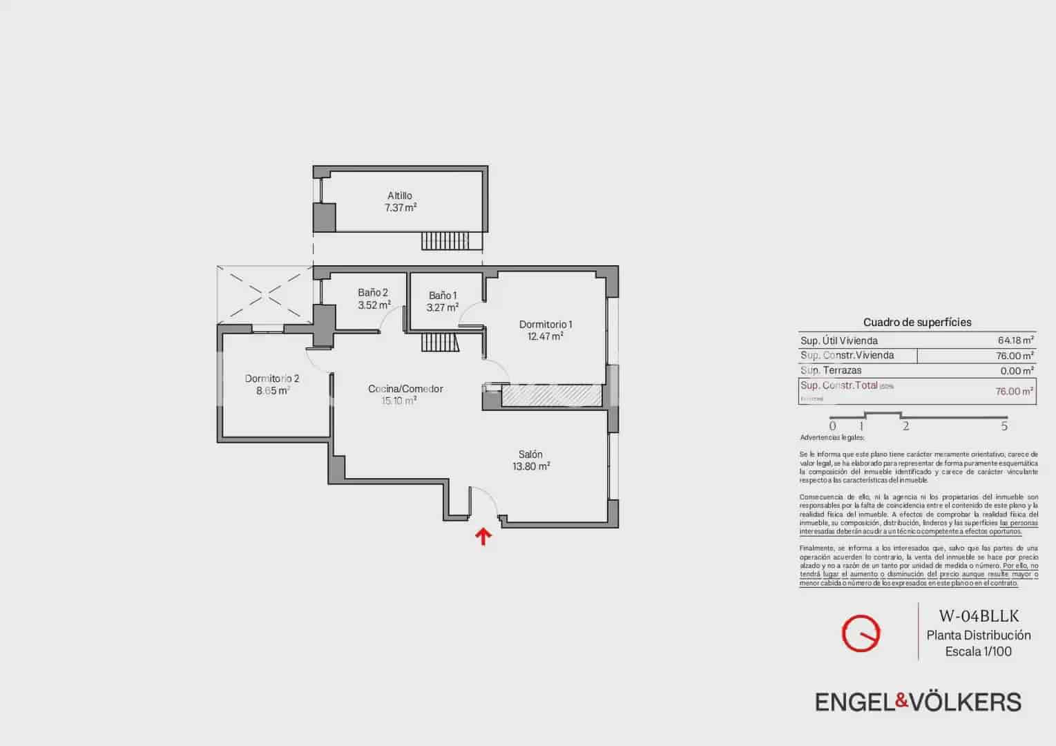 2 bedroom Flat for sale in Valencia city - € 475,000 (Ref: 10116075)