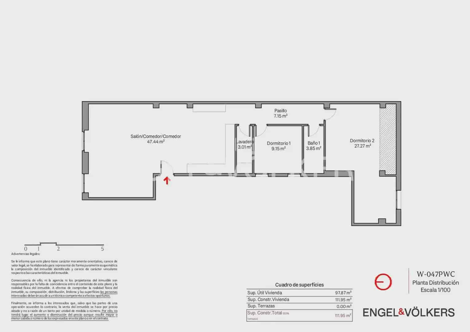 2 slaapkamer Flat te koop in Valencia stad - € 320.000 (Ref: 10120833)