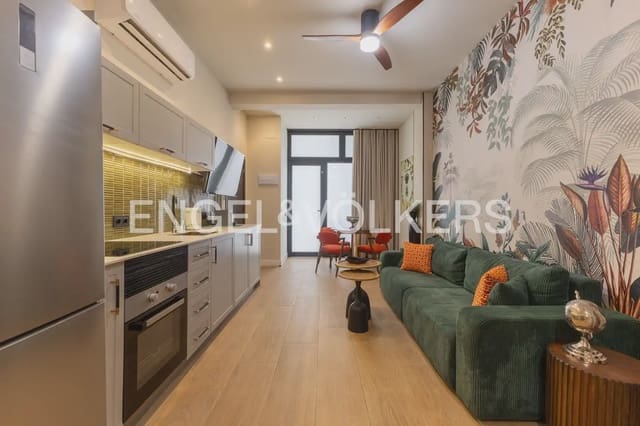 1 quarto Apartamento para arrendar em Albors, Valência cidade - 1 300 € (Ref: 10120834)