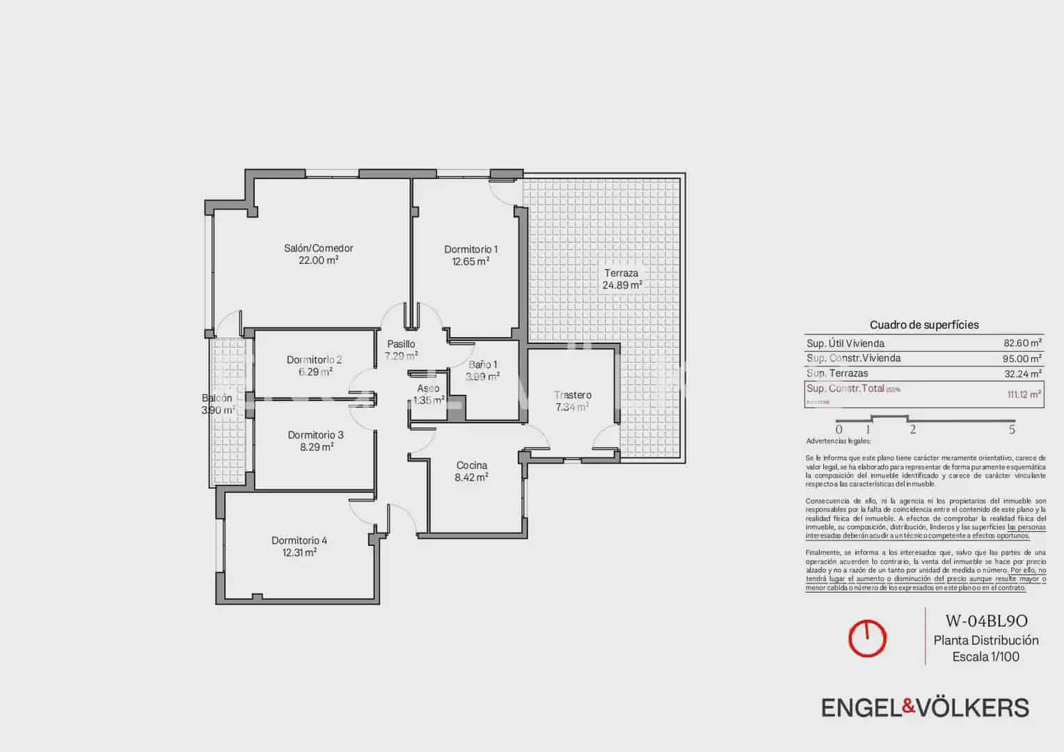 4 quarto Penthouse para venda em Valencia cidade - 432 000 € (Ref: 10120836)