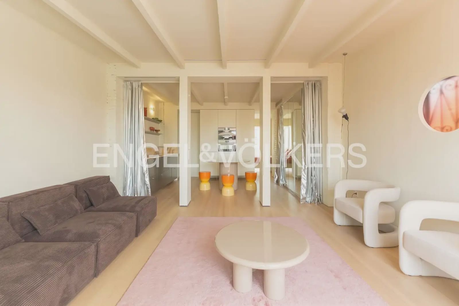 2 quarto Penthouse para arrendar em Valencia cidade - 2 400 € (Ref: 10124545)