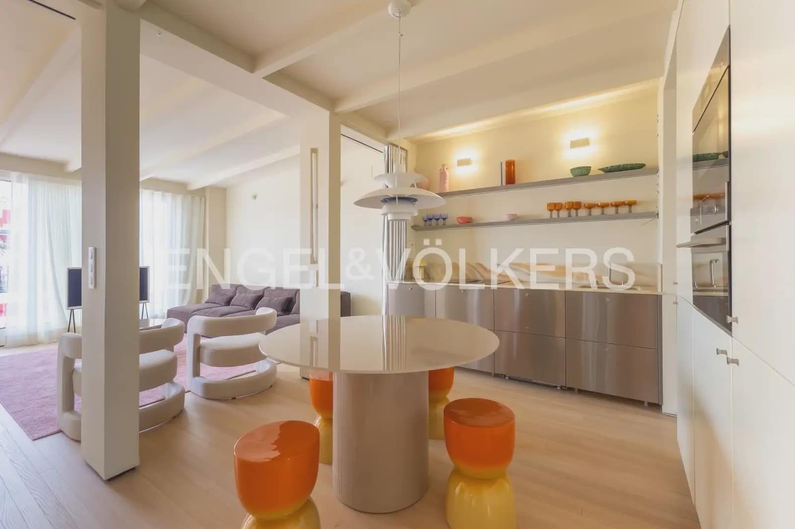 2 quarto Penthouse para arrendar em Valencia cidade - 2 400 € (Ref: 10124545)