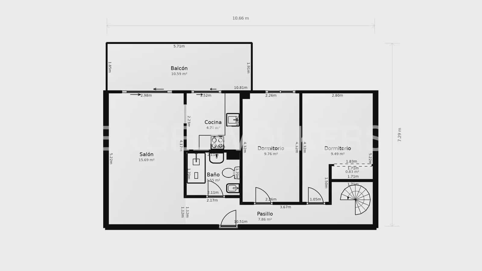 3 soveværelse Penthouse til salg i Vinaros med swimmingpool garage - € 242.000 (Ref: 10133609)