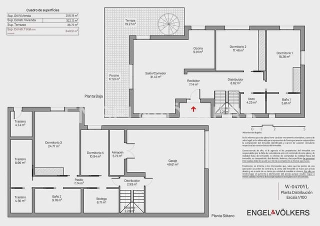 4 soverom Villa til salgs i El Montgó, Dénia med svømmebasseng garasje - € 960 000 (Ref: 10136381)
