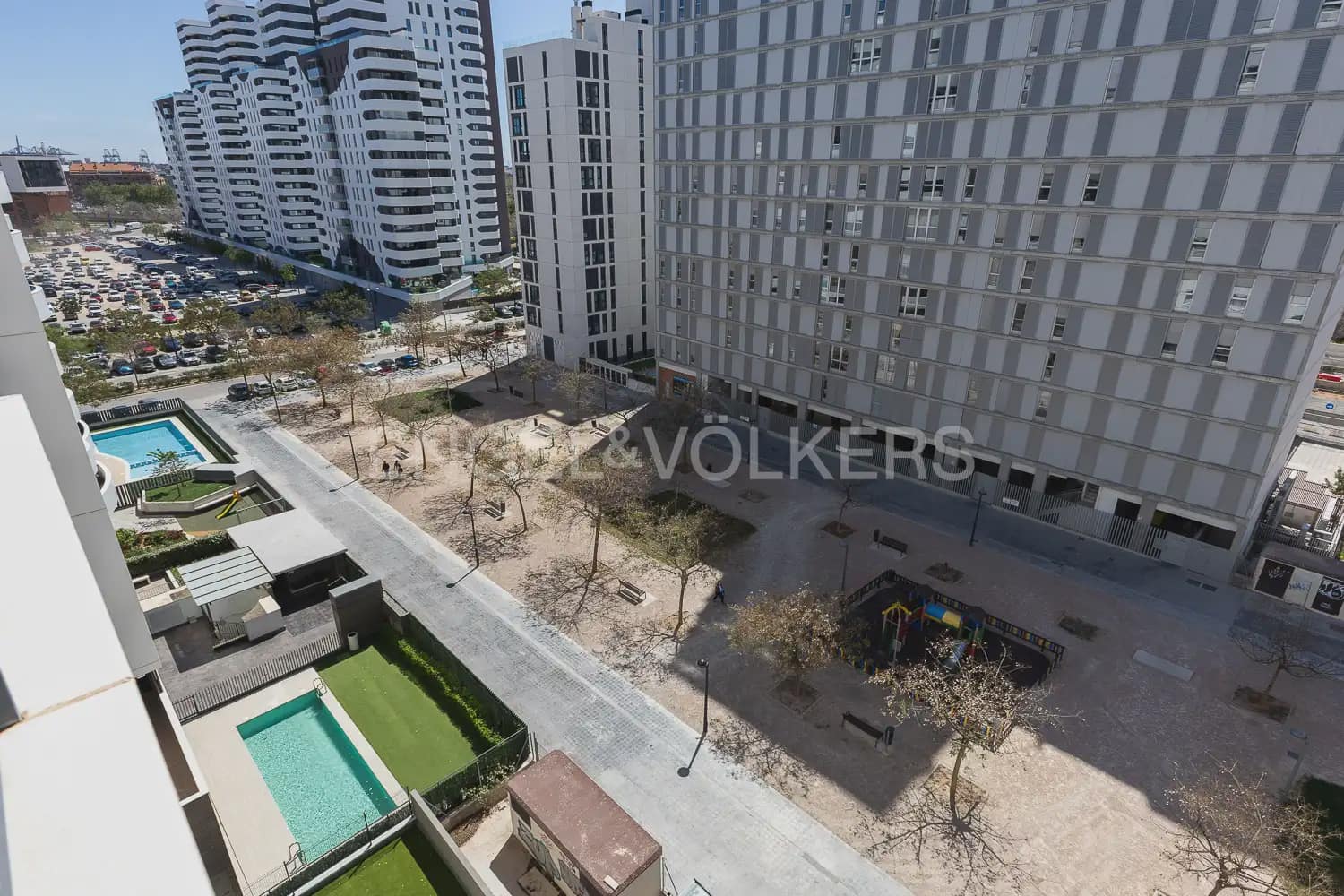 3 soveværelse Lejlighed til leje i Valencia by med swimmingpool garage - € 1.800 (Ref: 10138757)