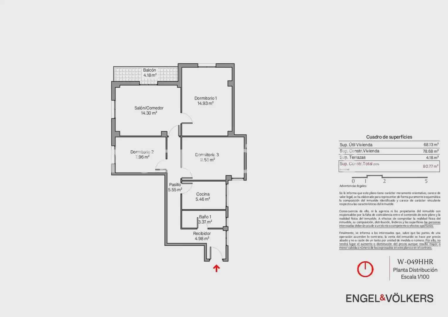 3 soveværelse Lejlighed til salg i Valencia by - € 280.000 (Ref: 10138759)