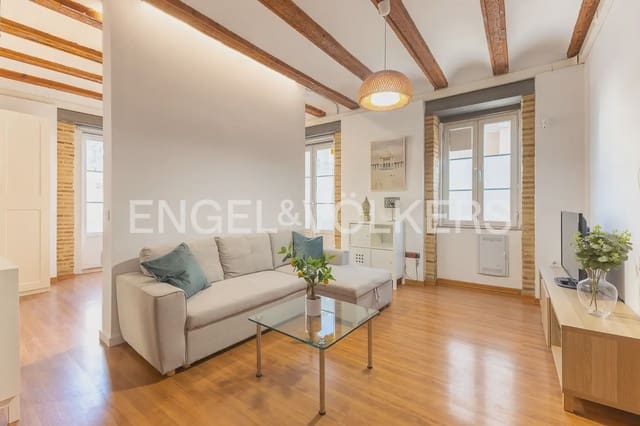 1 soveværelse Lejlighed til leje i La Roqueta, Valencia by - € 1.400 (Ref: 10138762)